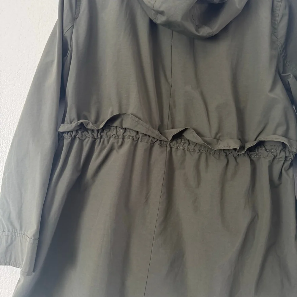 J.Crew Olive Green Perfect Lightweight Utility Jacket M - Picture 5 of 10